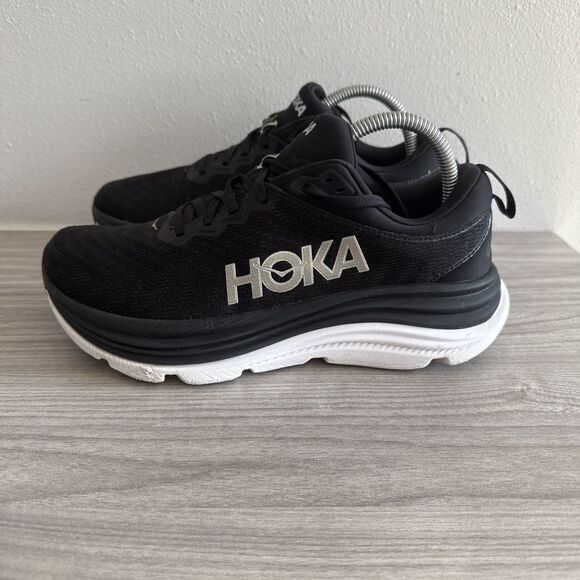 Hoka One One Gaviota 5 Women's Size 8.5 B (Medium) Running Shoes Black - Picture 1 of 11